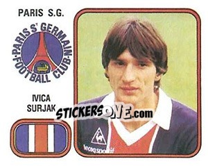 Sticker Ivica Surjak - Football France 1981-1982 n. 236 - Panini