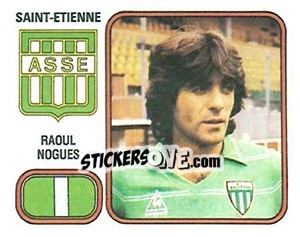 Sticker Raoul Nogues - Football France 1981-1982 - Panini