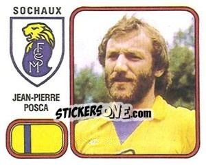 Figurina Jean-Pierre Posca - Football France 1981-1982 n. 265 - Panini