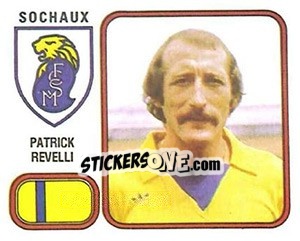 Cromo Patrick Revelli - Football France 1981-1982 n. 271 - Panini