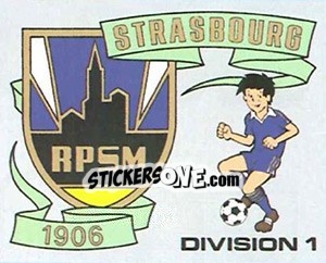 Sticker Ecusson - Football France 1981-1982 n. 275 - Panini