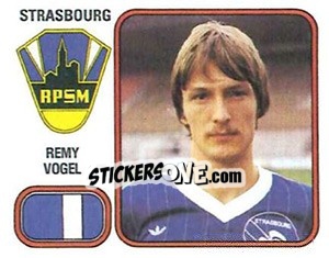 Cromo Remy Vogel - Football France 1981-1982 - Panini