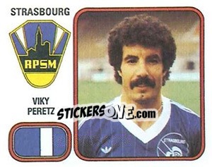 Figurina Viky Peretz - Football France 1981-1982 - Panini