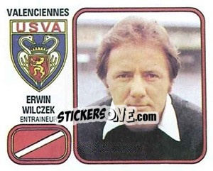 Sticker Erwin Wilczek - Football France 1981-1982 - Panini