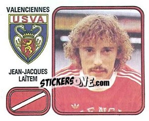 Sticker Jean-Jacques Laitem - Football France 1981-1982 - Panini