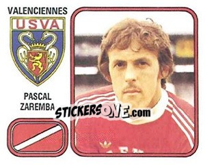 Sticker Pascal Zaremba - Football France 1981-1982 n. 315 - Panini