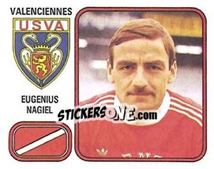 Sticker Eugenius Nagiel - Football France 1981-1982 - Panini