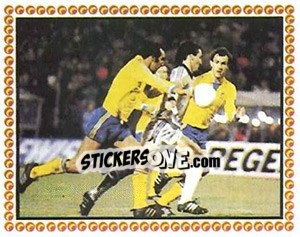 Sticker Abdel Djaadaoui - Football France 1981-1982 - Panini