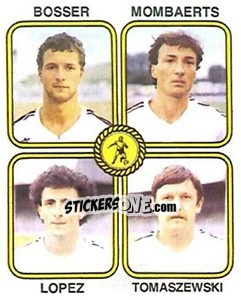 Sticker Jean-Pierre Bosser / Eric Mombaerts / Carlos Lopez / Michel Tomaszewski