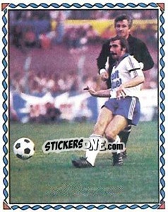 Sticker Deutschmann - Football France 1981-1982 - Panini