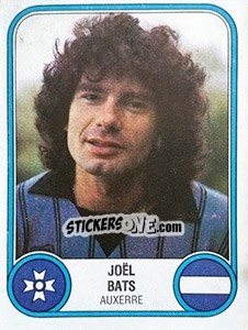 Sticker Joel Bats - Football France 1982-1983 n. 4 - Panini