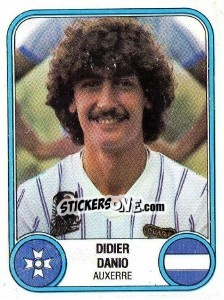 Cromo Didier Danio - Football France 1982-1983 - Panini