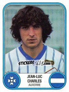 Figurina Jean-Luc Charles - Football France 1982-1983 - Panini