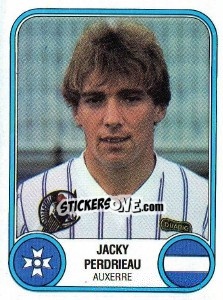 Cromo Jacky Perdrieau - Football France 1982-1983 - Panini