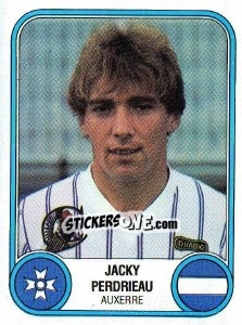 Figurina Jacky Perdrieau - Football France 1982-1983 n. 17 - Panini