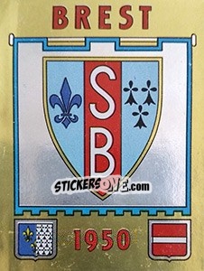Sticker Ecusson - Football France 1982-1983 n. 55 - Panini