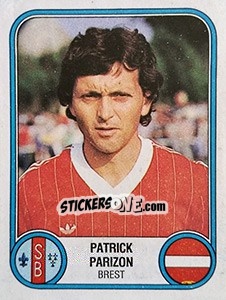 Sticker Patrick Parizon - Football France 1982-1983 n. 68 - Panini
