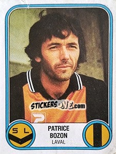 Cromo Patrice Bozon - Football France 1982-1983 - Panini