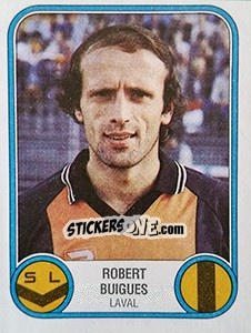 Cromo Robert Buigues - Football France 1982-1983 - Panini