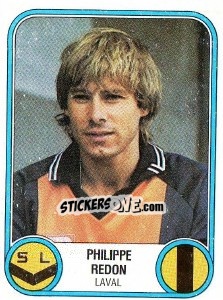 Figurina Philippe Redon - Football France 1982-1983 - Panini