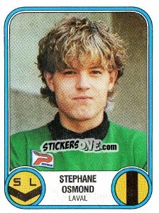 Sticker Stephane Osmond - Football France 1982-1983 n. 87 - Panini