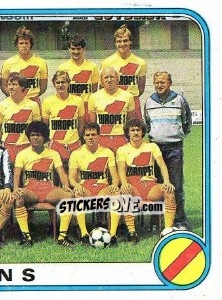 Sticker Equipe - Football France 1982-1983 - Panini