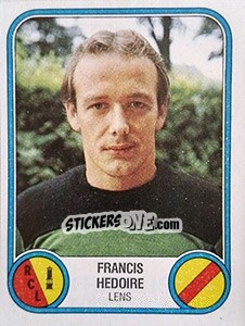 Figurina Francis Hedoire - Football France 1982-1983 n. 94 - Panini
