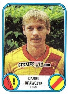 Sticker Daniel Krawczyk - Football France 1982-1983 - Panini