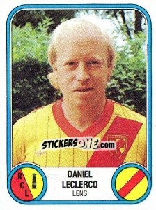 Cromo Daniel Leclercq - Football France 1982-1983 - Panini