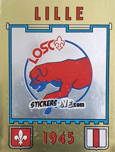 Sticker Ecusson - Football France 1982-1983 n. 109 - Panini