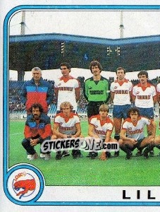 Sticker Equipe - Football France 1982-1983 - Panini