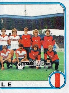 Sticker Equipe - Football France 1982-1983 - Panini