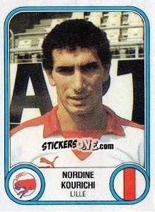 Sticker Nordine Kourichi - Football France 1982-1983 n. 114 - Panini