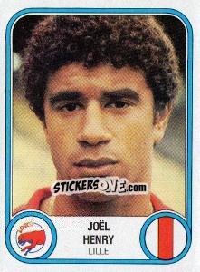 Cromo Joel Henry - Football France 1982-1983 n. 118 - Panini