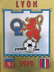 Sticker Ecusson - Football France 1982-1983 - Panini