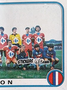 Figurina Equipe - Football France 1982-1983 - Panini