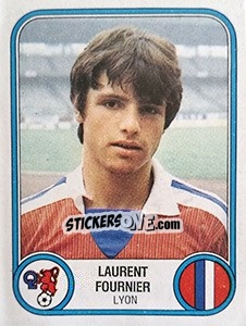 Sticker Laurent Fournier - Football France 1982-1983 n. 142 - Panini