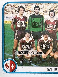 Sticker Equipe - Football France 1982-1983 - Panini