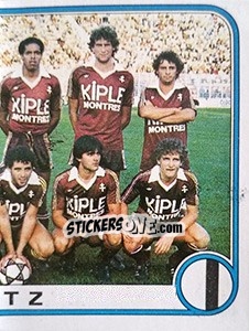 Sticker Equipe - Football France 1982-1983 - Panini