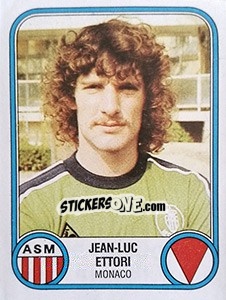Sticker Jean-Luc Ettori - Football France 1982-1983 - Panini