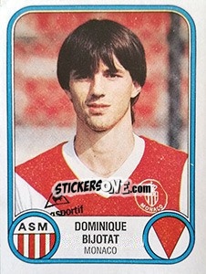 Cromo Dominique Bijotat - Football France 1982-1983 - Panini