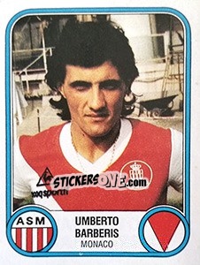 Figurina Umberto Barberis - Football France 1982-1983 n. 173 - Panini