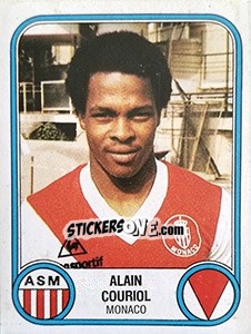 Sticker Alain Couriol - Football France 1982-1983 - Panini