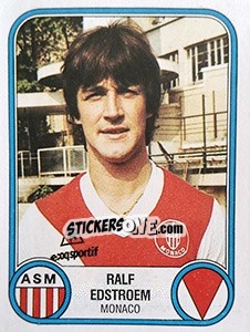 Cromo Ralf Edstroem - Football France 1982-1983 - Panini