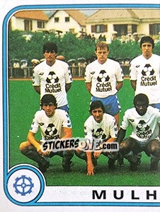 Sticker Equipe - Football France 1982-1983 - Panini