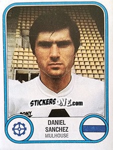 Sticker Daniel Sanchez - Football France 1982-1983 n. 191 - Panini