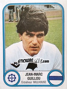 Cromo Jean-Marc Guillou - Football France 1982-1983 - Panini