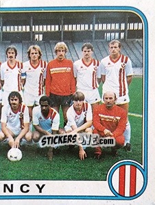 Sticker Equipe - Football France 1982-1983 - Panini