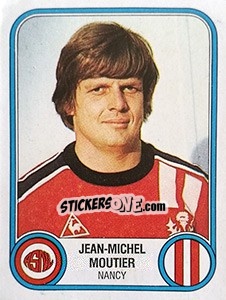 Sticker Jean-Michel Moutier - Football France 1982-1983 - Panini