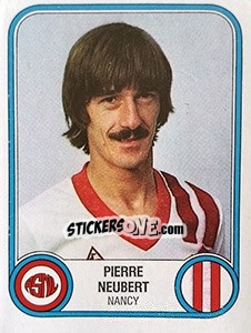 Sticker Pierre Neubert - Football France 1982-1983 - Panini